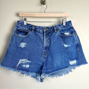 Vintage Penman’s Distressed 100% Cotton MidRise Cutoff Shorts